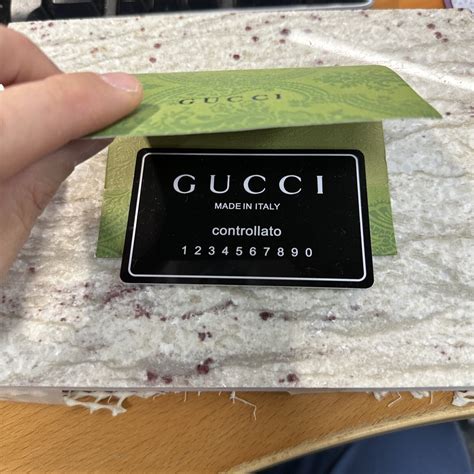 gucci fur fake|gucci authenticity card.